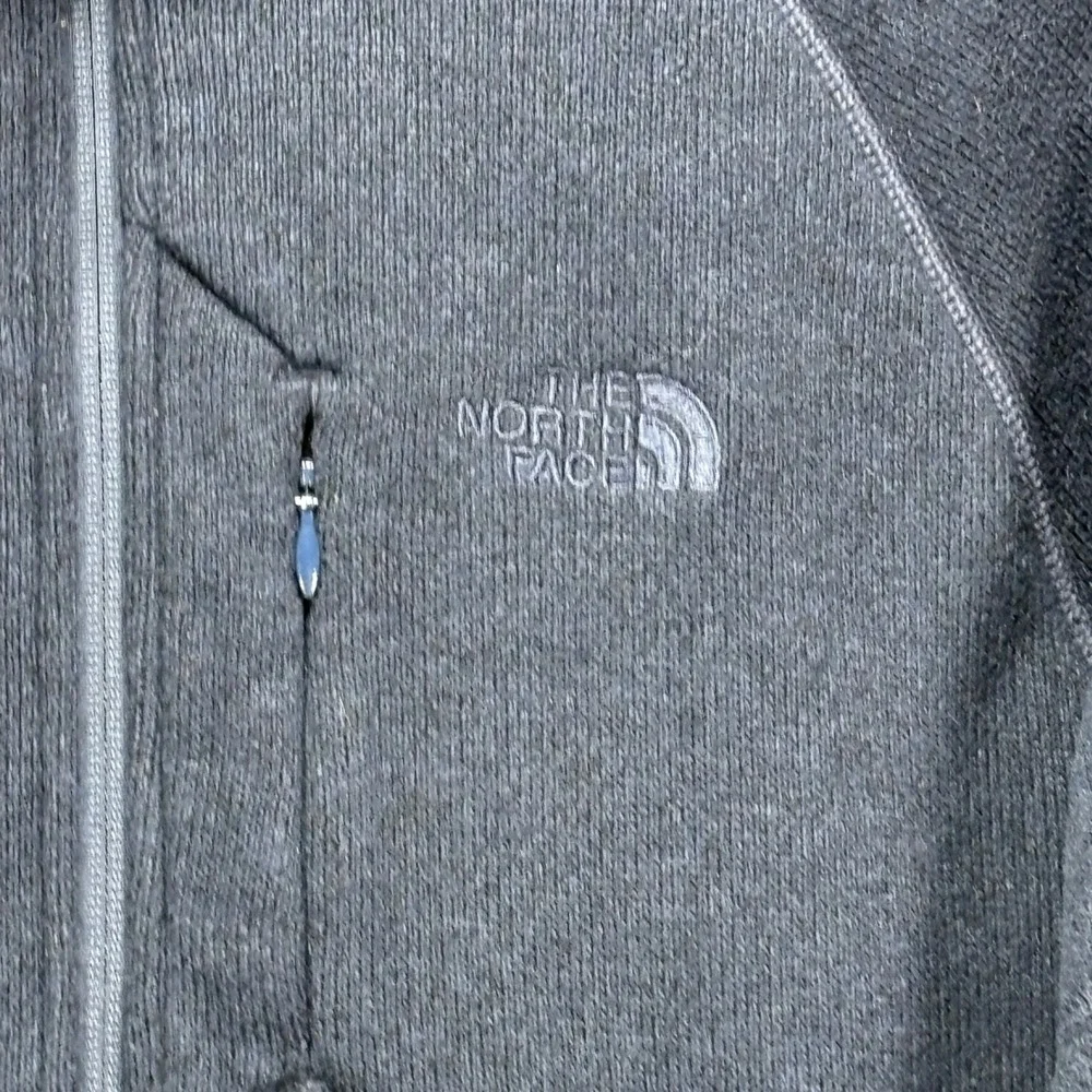The North Face Fleece Pullover Mens Medium Gordon Lyons Quarter Zip Navy Blue‎